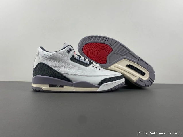 Official Maikesneakers Cement Grey 3 Air CT8532-106 Jordan 0705